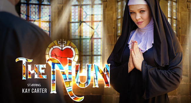 Kay Carter Is A Nun Who Will Be Tempted By Your Huge Cock In 3D VR